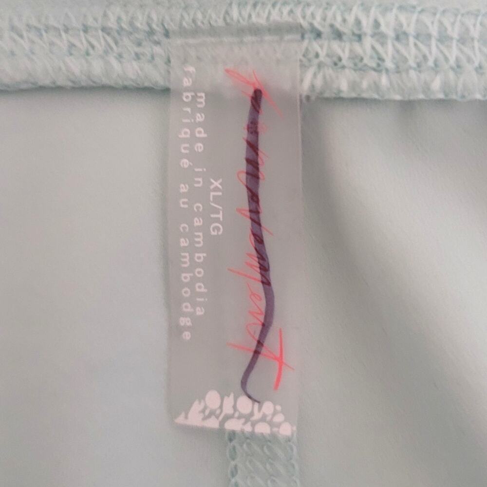 FP Movement Light Blue Green Never Better Leggings,  XL, Yoga, Pilates,  Barre - Picture 7 of 9